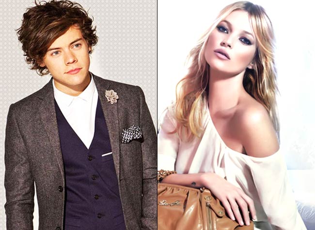 Harry Styles and Kate Moss