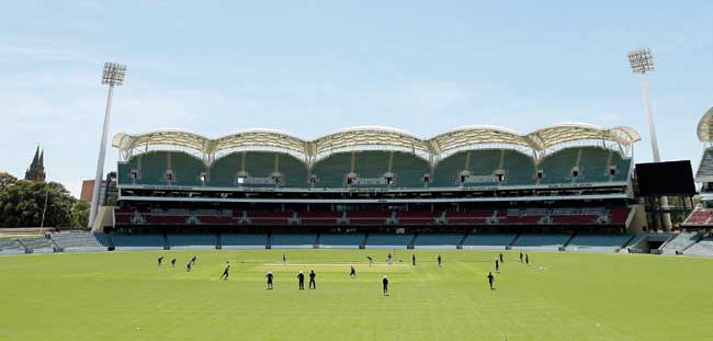 Team India training at the Adelaide Oval on November 29. Pic/Getty Images