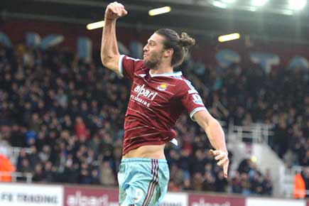 EPL: Andy Carroll inspires West Ham to third