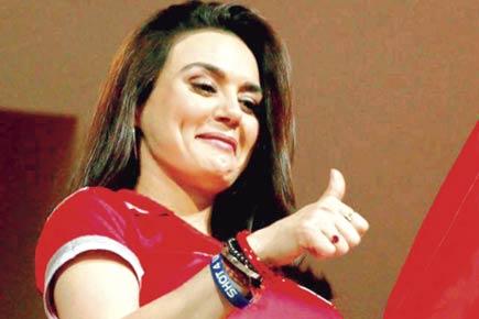 Preity Zinta throws a man out of theatre