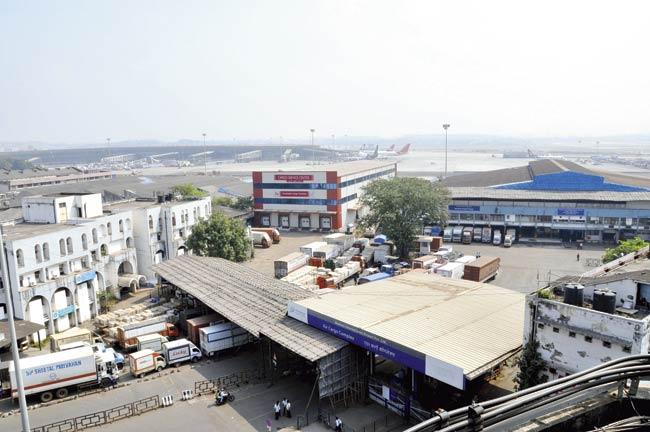 The Air Cargo Complex, a part of Mumbai Customs, is responsible for handling of import and export of cargo. File pic