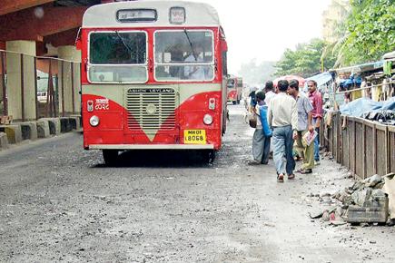 Not the BEST time: Dug-up  roads slow down buses