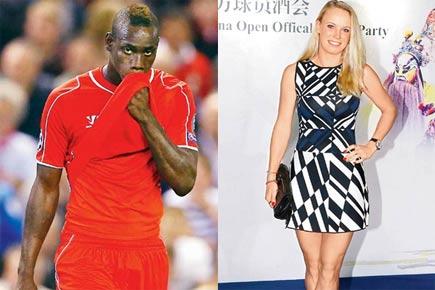Balotelli and Wozniacki are 'King and Queen of Twitter' in 2014
