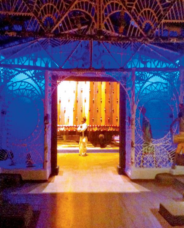 Tribal gate at Bhopal’s State Tribal Museum