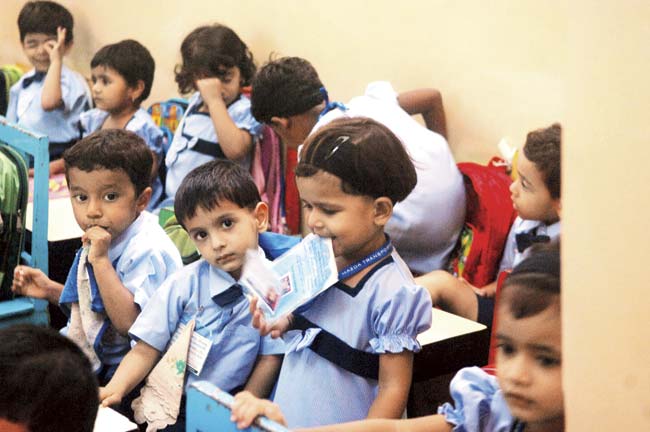 Over 200 children from the city are still awaiting admission. File pic for representation