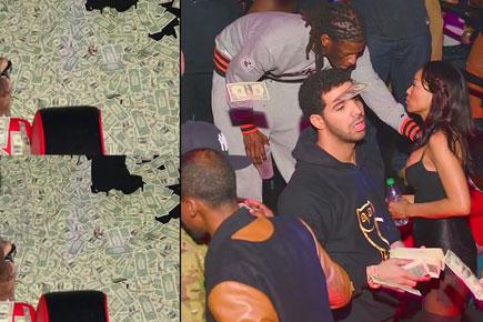 Raining money! Drake Angrily 'throws thousands of dollars' at Nightclub 