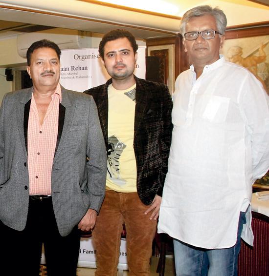 Ex-IG Mohan Rathod, Ahsaan Rehan and Pankaj Shankar
