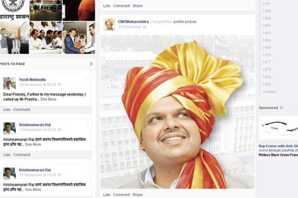 Dengue, malaria hit Maharashtra CM's page on Facebook!
