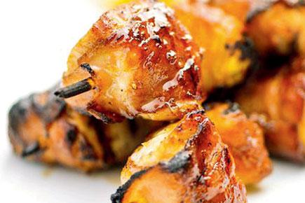 Grilled Chicken Skewers