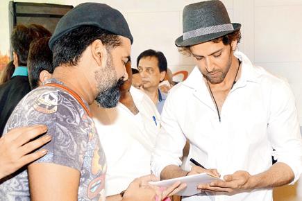 Spotted: Hrithik Roshan at a launch event