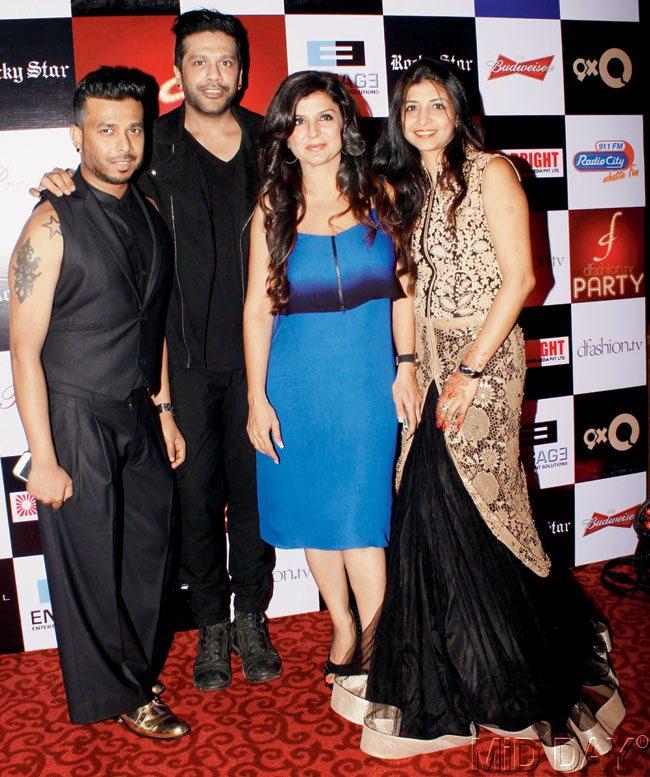 Ken Ferns, Rocky S, Babita Malkani and Preeti Agarwal