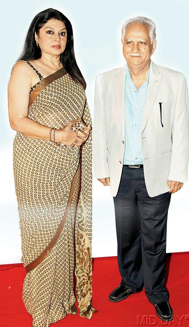 Kiran Juneja with Ramesh Sippy
