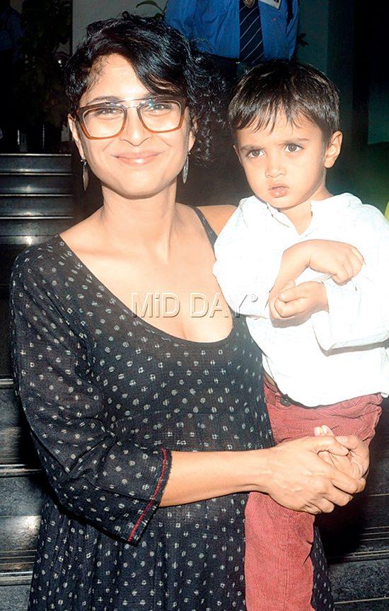 Kiran Rao with son Azad