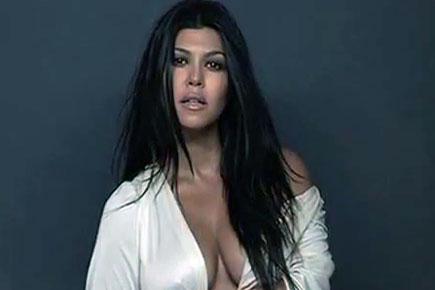 Pregnant Kourtney Kardashian's racy photo shoot