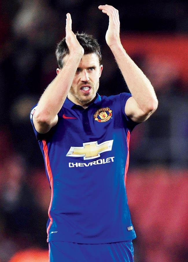 Manchester United midfielder Michael Carrick