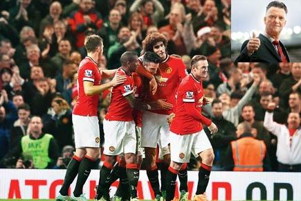EPL: Van Gaal's Christmas gift cheers up Manchester United players