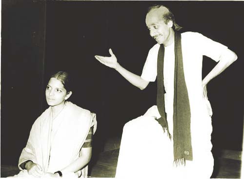 The original Mahanirvan with actor (r) Chandrakant Kale