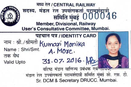Mumbai: Monika More to represent rail commuters at Tendulkar's behest