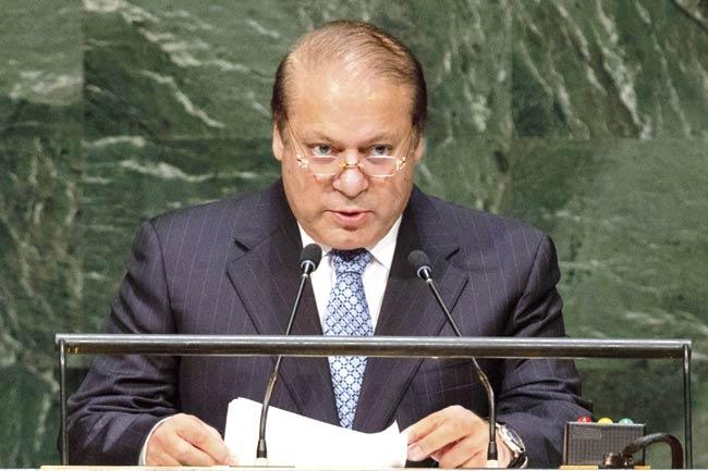 There were expectations that Nawaz Sharif could keep the army in check and initiate an opening up to India. But a year later, he is a spent force and has been successfully boxed in by the army. Pic/Getty Images