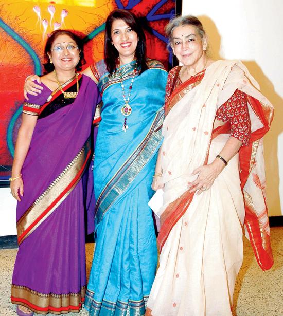 Nayanaa Kanodia, Tarana Khubchandani and Lalitha Lajmi