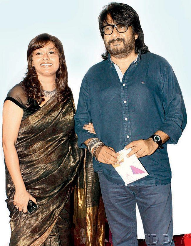 Pallavi Joshi with Vivek Agnihotri