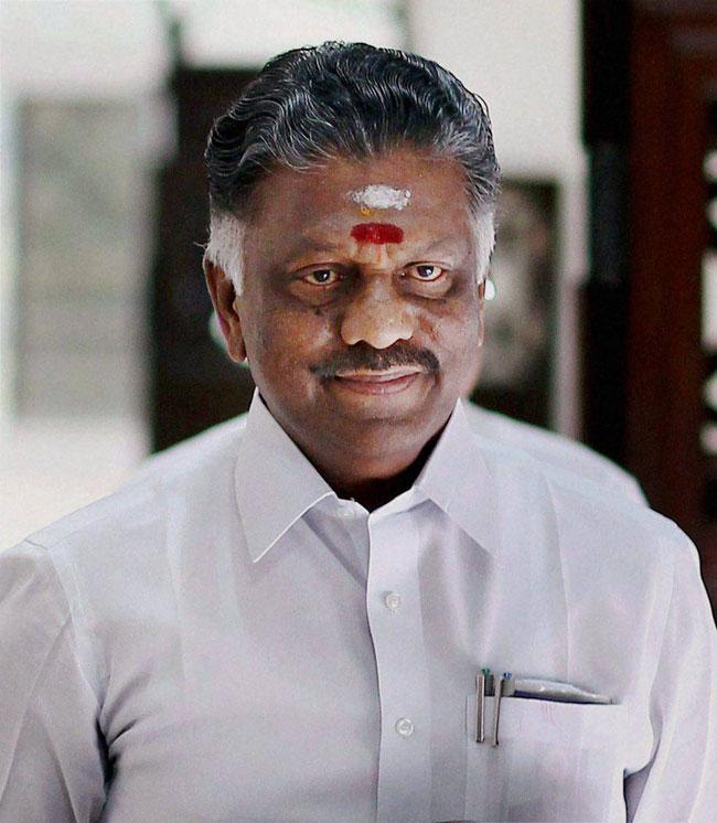 Tamil Nadu Deputy Chief Minister O Paneerselvam
