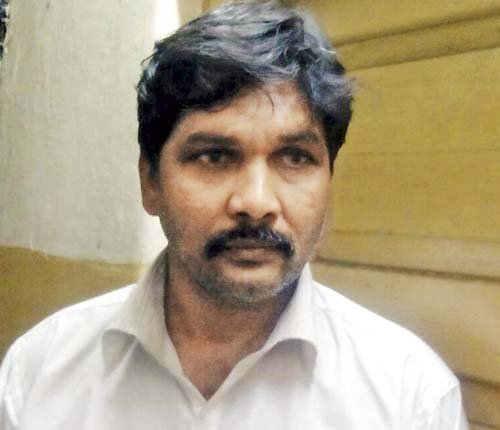 The accused, Prakash Rokade, was immediately arrested. Pic/Rajesh Gupta