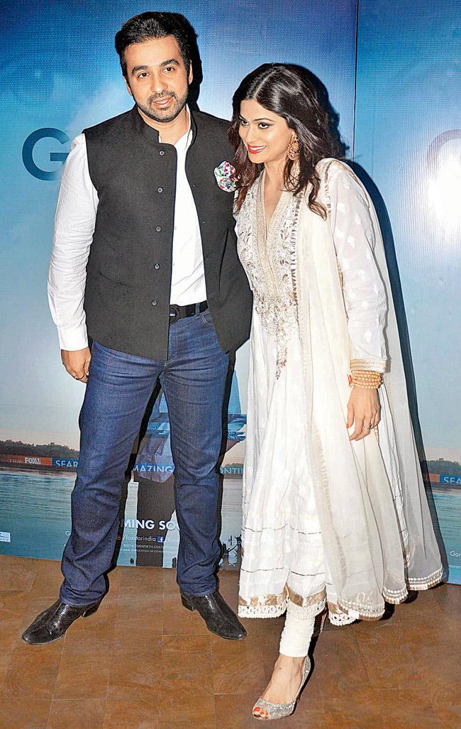 Raj Kundra and Shamita Shetty 