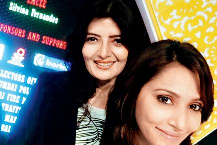 Rishina Kandhari's fanboy moment with yesteryear actress Sonu Walia