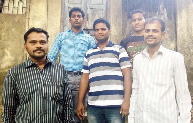 The Sangharsh NGO team that helped rescue the child