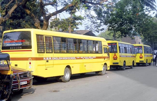 Over 1,000 school buses will be used for election duty on October 14 and 15. File pic