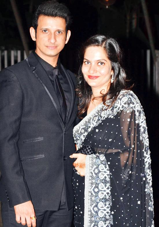 Sharman Joshi with wife Prerana