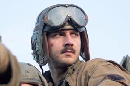 Shia LaBeouf slashes his face for his character in 'Fury' 