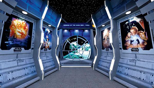 One of the most promising features of the Comic Con is the Star Wars experiential zone