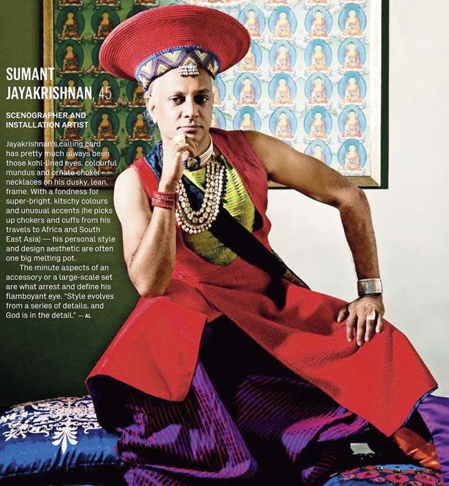 Sumant Jayakrishnan. Image Courtesy ELLE Magazine - India. Pic/Bikramjit Bose