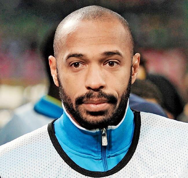 Former Arsenal and Barcelona striker Thierry Henry