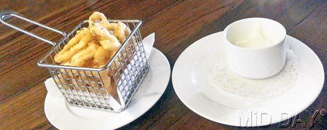 The Crispy Calamari was the standout dish on the menu