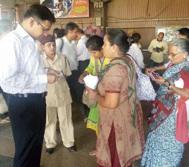 Around 1,346 TCs have managed to catch more than 15,000 people from five railway stations, for travelling without a ticket