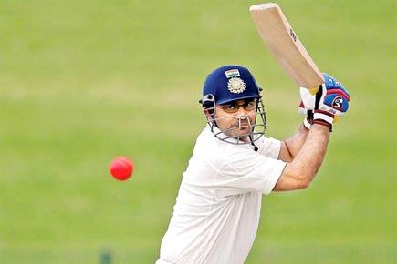 Ranji Trophy: Century at last for Sehwag as Delhi in command