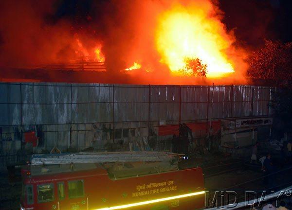 Mumbai: Major fire breaks out at studio of Balaji Telefilms in Chandivali