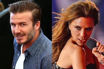 What does Victoria think about while in bed with David Beckham?