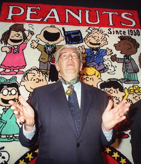 Peanuts creator Charles M. Schulz