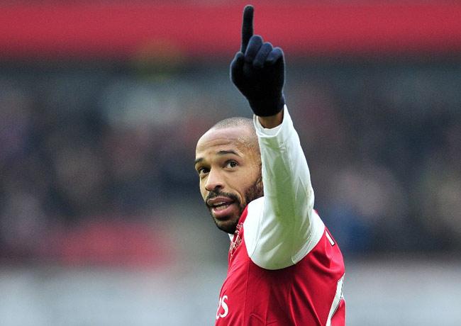 Thierry Henry. Pic/AFP
