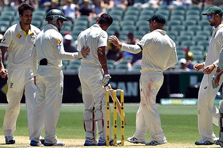 Adelaide Test: Lyon's heart 'skips beat' as Johnson bouncer hits Kohli