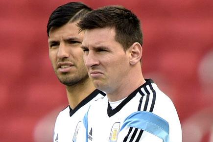 Aguero to 'try and convince' Messi to join Manchester City