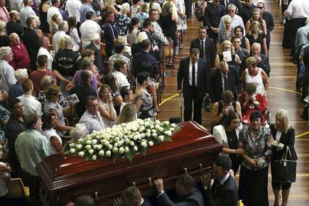 Australia bids tearful adieu to cricketer Phil Hughes at funeral