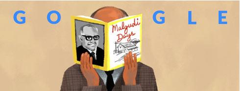 R.K. Narayan 108th birth anniversary, special Google Doodle, 