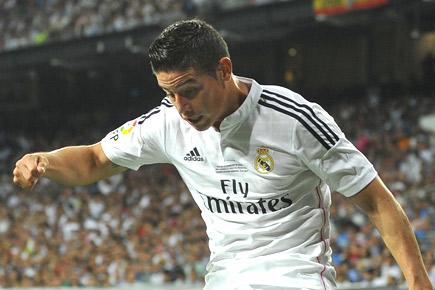 Real Madrid's James Rodriguez back for Club World Cup final