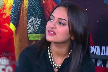 Is Sonakshi unhappy with her role in 'Action Jackson'? 