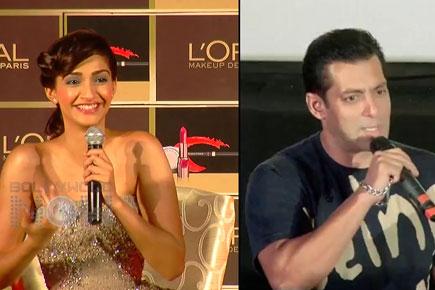 Salman Khan-Sonam Kapoor's behind the scenes shots from 'Prem Ratan Dhan Payo'